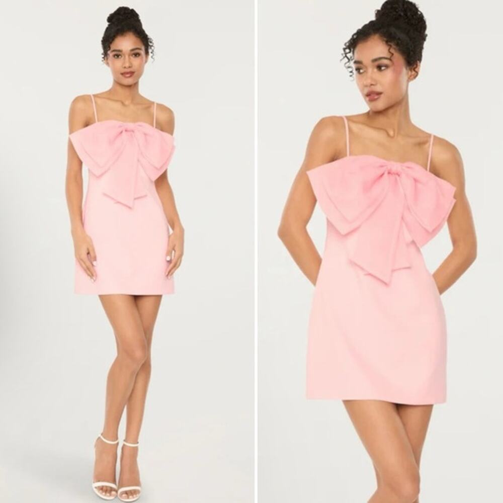 Likely Pink Mini Dress with Bow - Picture 2 of 10